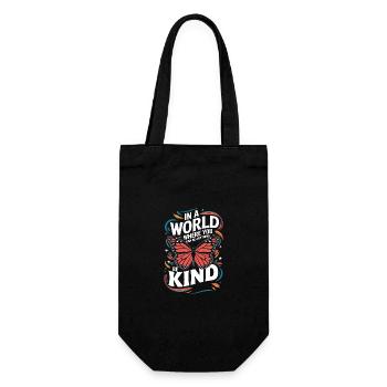 Butterfly Monarch Butterfly Colorful Butterflies - Gift Bag for Bottles - black - Front