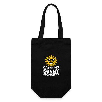 Sunny Summer Moments Vibes Summer Sun - Gift Bag for Bottles - black - Front