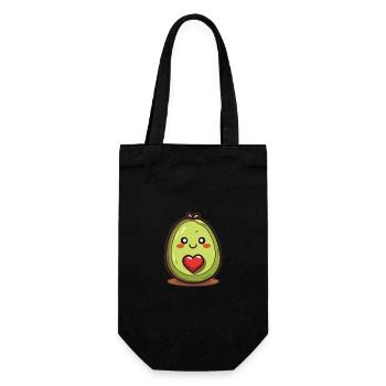 Avocat heureux - Sac à bouteille - noir - Devant