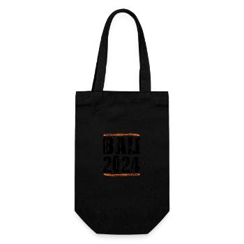 Bali 2024 Saying - Gift Bag for Bottles - black - Front
