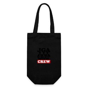 Junggesellen Abschied Crew - Geschenkbeutel für Flaschen - Schwarz - Vorne