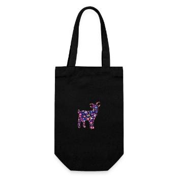 Chèvres - Sac à bouteille - noir - Devant
