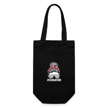 Golfer Sister Golf - Gift Bag for Bottles - black - Front