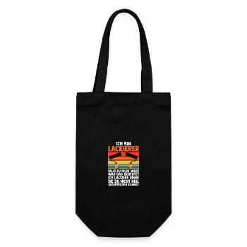 Car Painter Vehicle Painter Painter - Gift Bag for Bottles - black - Front