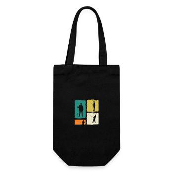 Angler Fishing - Gift Bag for Bottles - black - Front