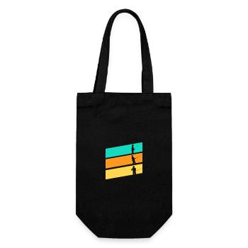 Angler Fishing - Gift Bag for Bottles - black - Front