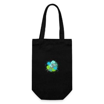 Angler Fishing - Gift Bag for Bottles - black - Front