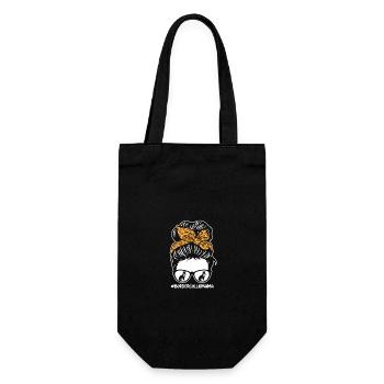Maman Mère Border Collie - Sac à bouteille - noir - Devant