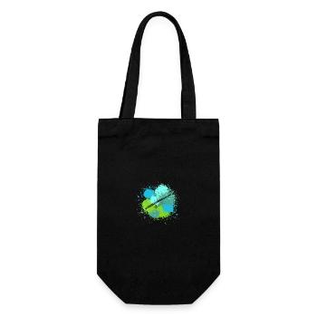 Joueur de flûte - Sac à bouteille - noir - Devant