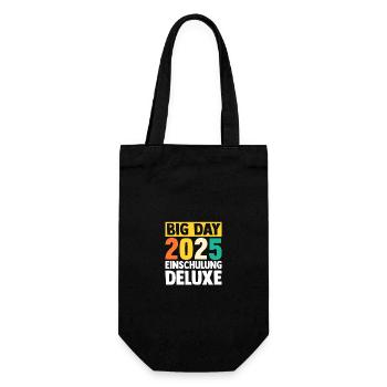 Kita Farewell First Grade School Enrollment 2025 - Gift Bag for Bottles - black - Front