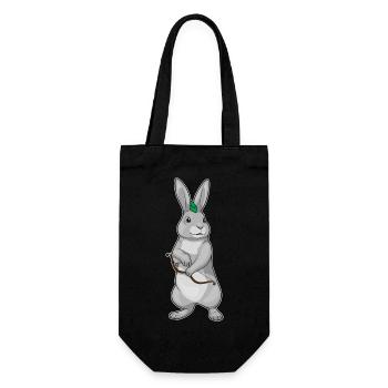 Arc d’archer lapin - Sac à bouteille - noir - Devant