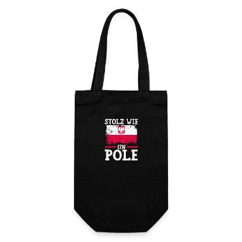 Polonais Pologne - Sac à bouteille - noir - Devant