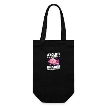 Axolotl - Sac à bouteille - noir - Devant