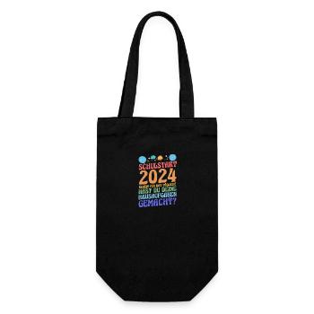Parents Enfant Primaire Inscription en première année - Sac à bouteille - noir - Devant