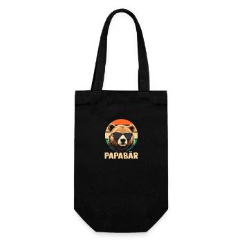 Papa Père - Sac à bouteille - noir - Devant