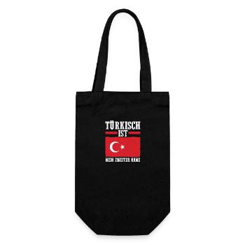 Turks Turkish Turkey - Gift Bag for Bottles - black - Front