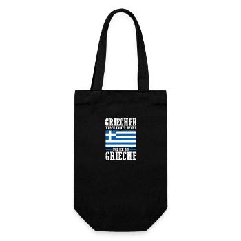 Greeks Greece - Gift Bag for Bottles - black - Front