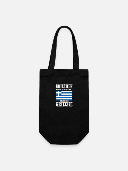 Grecs Grèce - Sac à bouteille - noir