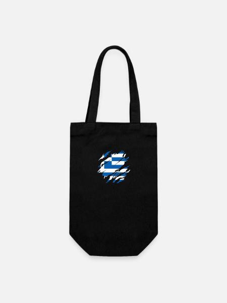 Grecs Grèce - Sac à bouteille - noir