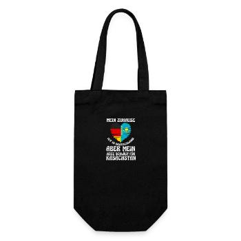 Kazakhstan Germany Kazakhstan - Gift Bag for Bottles - black - Front