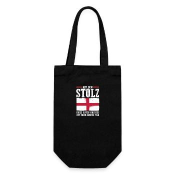 Great Britain English England - Gift Bag for Bottles - black - Front