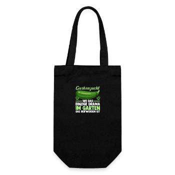Jardinier Concombre Jardin fermier - Sac à bouteille - noir - Devant