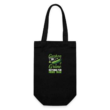Jardinier Concombre Jardin fermier - Sac à bouteille - noir - Devant
