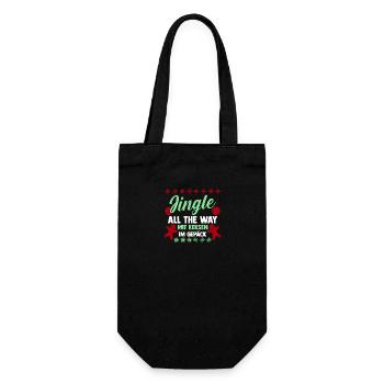 Père Noël Noël Noël - Sac à bouteille - noir - Devant
