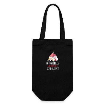 Chemise de nuit officielle de Noël Gnome - Sac à bouteille - noir - Devant