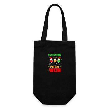 Ho Ho apporte-moi du vin - Sac à bouteille - noir - Devant