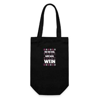 Ho Ho apporte-moi du vin - Sac à bouteille - noir - Devant