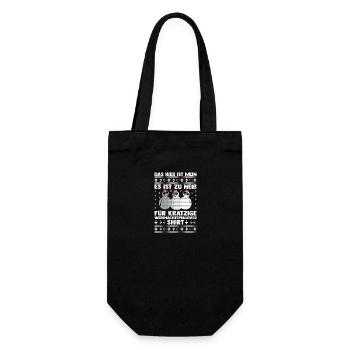 Santa Claus Christmas Ugly Christmas - Gift Bag for Bottles - black - Front