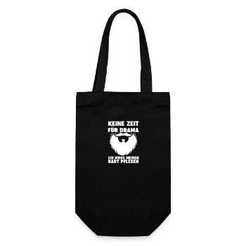 Bearded Bearded Beard - Gift Bag for Bottles - black - Front