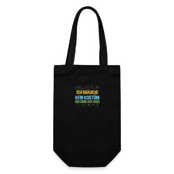 Carnival Costume Carnival - Gift Bag for Bottles - black - Front