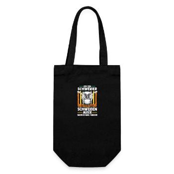 Welding Welding Workers Welder - Gift Bag for Bottles - black - Front