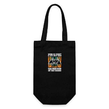 Maître Couvreur Couvreur - Sac à bouteille - noir - Devant