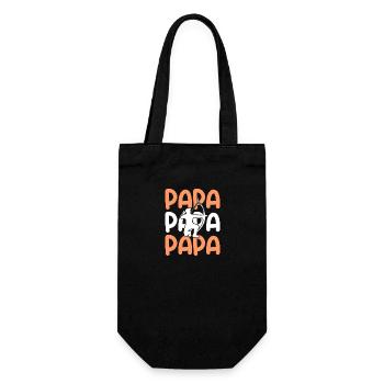 Archer Papa Père Tir à l’arc - Sac à bouteille - noir - Devant