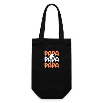 Hobby Horse Dad Father Hobby Horsing - Gift Bag for Bottles - black - Front