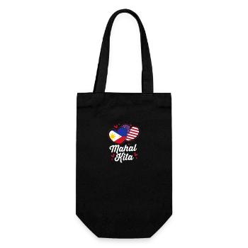 Filipino Philippines - Gift Bag for Bottles - black - Front