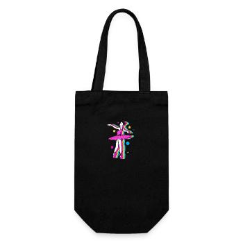 Ballet Ballet Dancer - Gift Bag for Bottles - black - Front