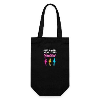 Ballet Ballet Dancer - Gift Bag for Bottles - black - Front