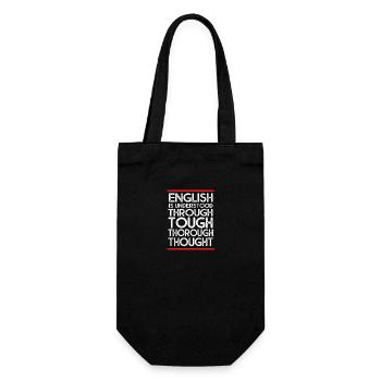 Professeur d’anglais Professeur d’anglais - Sac à bouteille - noir - Devant