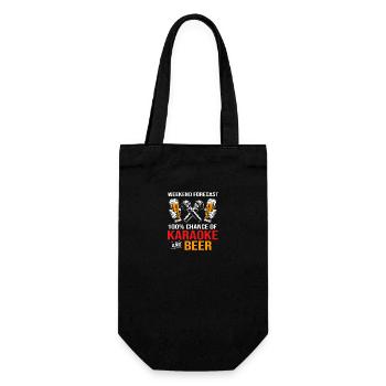 Karaoké - Sac à bouteille - noir - Devant