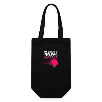 Karaoké - Sac à bouteille - noir - Devant