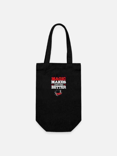 magicien magicien - Sac à bouteille - noir