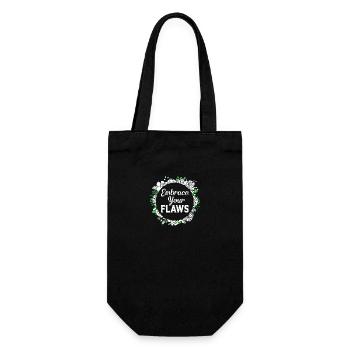 Body Positivity Feminist Feminism Feminist - Gift Bag for Bottles - black - Front