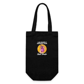 Beautician - Gift Bag for Bottles - black - Front