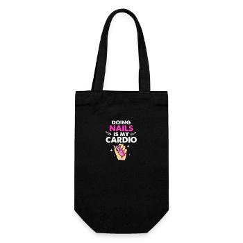 Beautician - Gift Bag for Bottles - black - Front