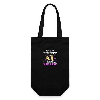 Beautician - Gift Bag for Bottles - black - Front