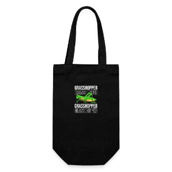 Grasshopper grasshopper - Gift Bag for Bottles - black - Front